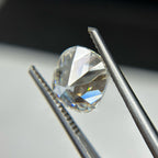 Vintage 3.60 CT Near Colorless Old Mine Cushion Moissanite, VVS Antique Moissanite for Custom Engagement Ring, Wedding Jewelry, Pendants etc