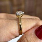 2.00 CT Heart Cut Lab Diamond Engagement Ring, Solitaire Wedding Ring, Unique. Proposal Ring, IGI Certified Anniversary Gifts, Bridal Ring