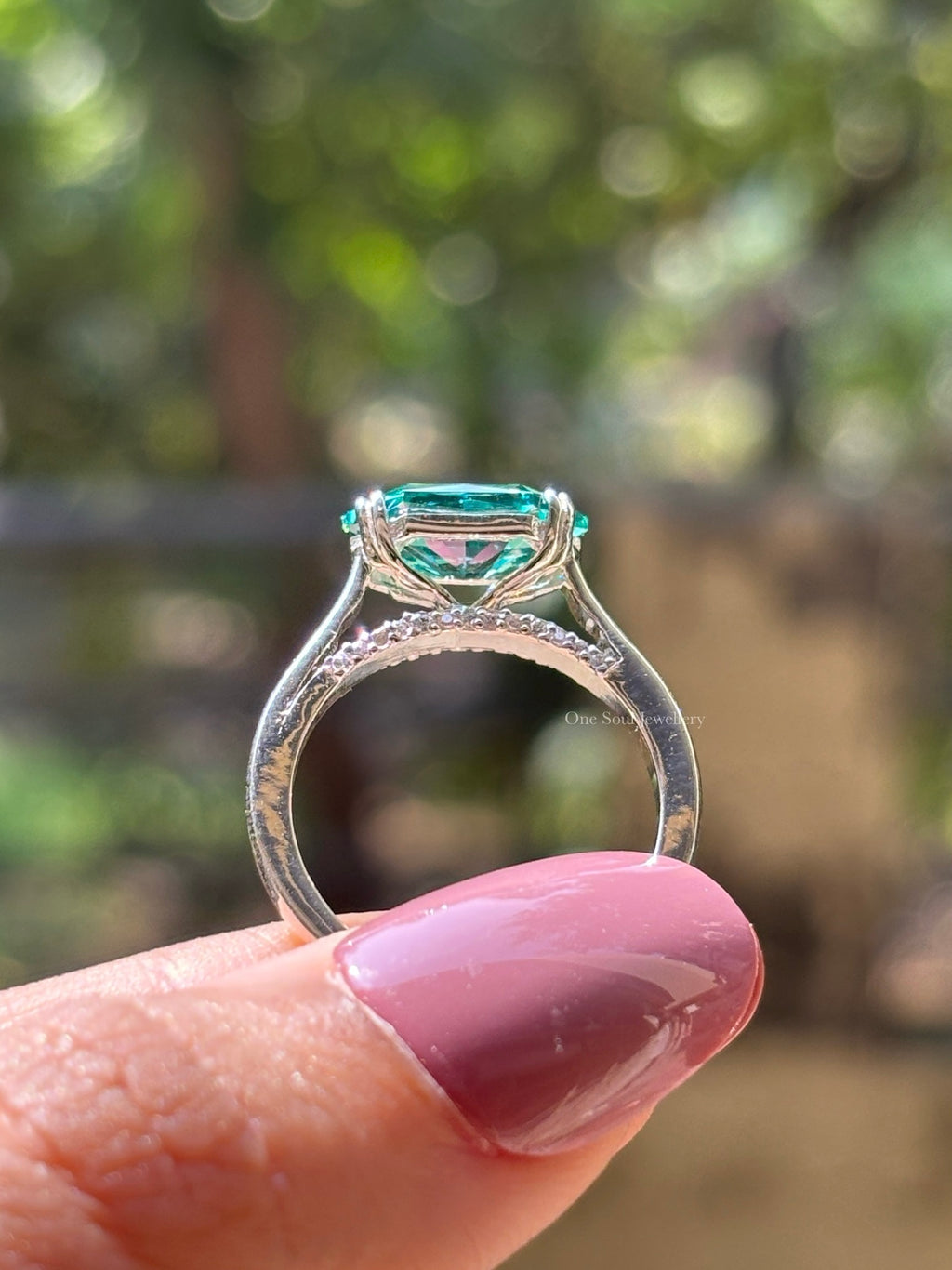 2.00 CT Dutch Marquise Dark Green Moissanite Engagement Ring, East to West Hidden Halo Wedding Ring, Pave Set Bridge, Vintage Marquise Rings