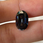 Old Mine Cut Royal Blue Moissanite, Elongated Cushion Cut Moissanite for Engagement Ring, Antique Cut, Handcrafted Moissanite, Gifts for Her
