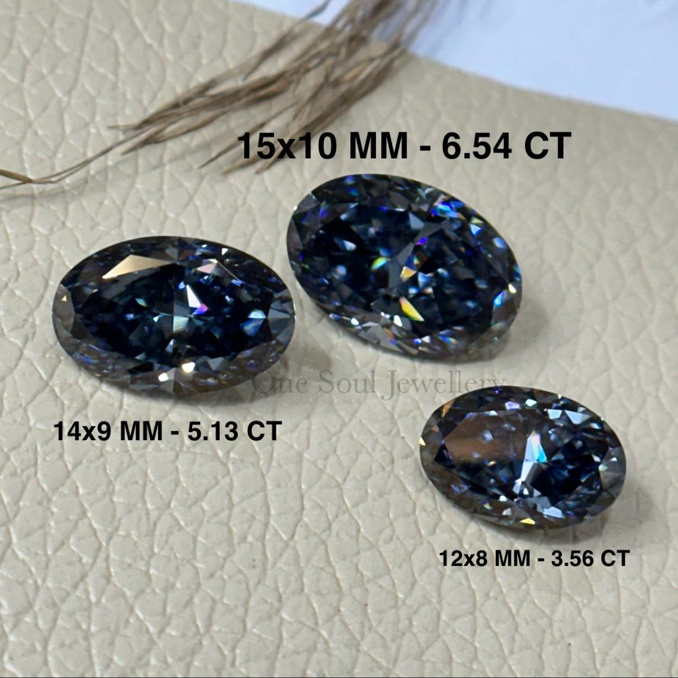 Dark Grey Oval Cut Loose Moissanite, Oval Engagement Ring, Handcrafted Moissanite for Solid Gold Jewelry, Moissanite Collection Gift for Her